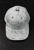 Painted monogram cap
