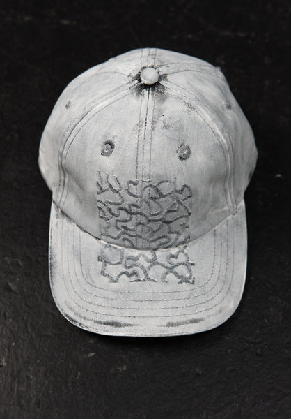 Painted monogram cap
